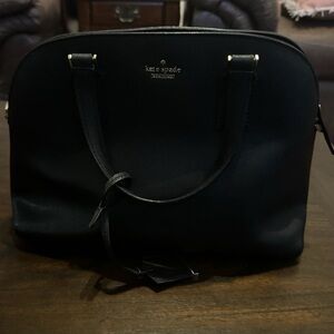 NWOT Kate Spade Black Leather Crossbody Handbag